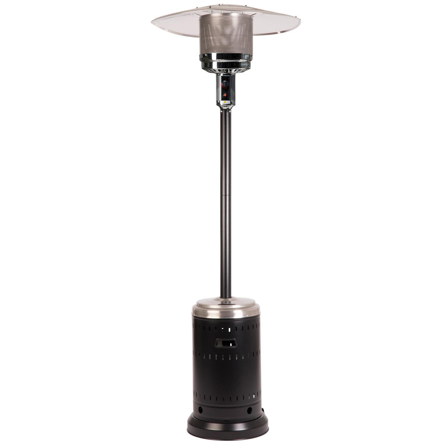 Ultimate Patio 46,000 BTU Propane Portable Patio Heater - Onyx Stainless Steel - SC63009