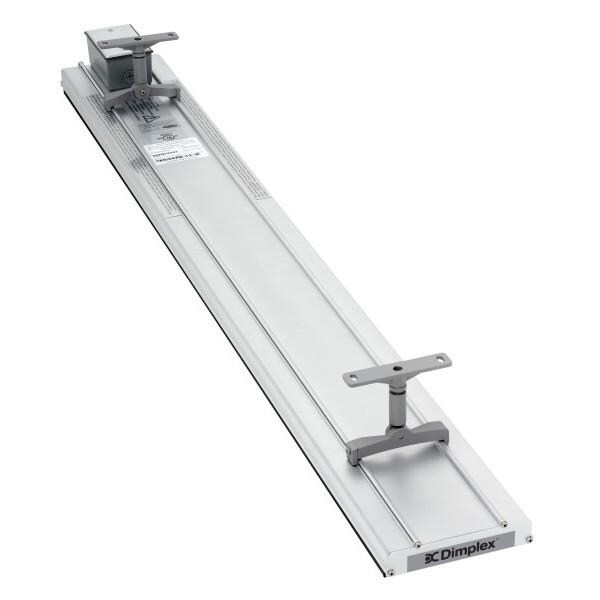 Dimplex X-DLW1500W12 DLW Series Radiant Heater - 120V - 1500W - White - From Above thumbnail