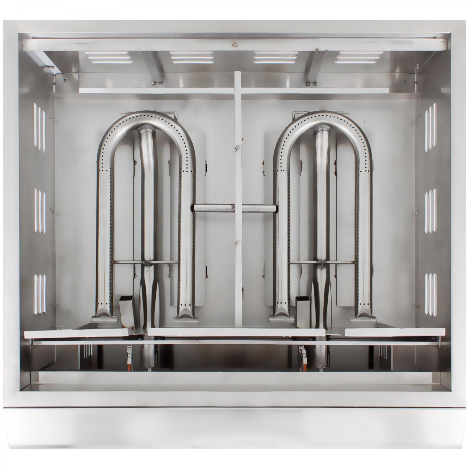 Blaze BLZ-GRIDDLE-LTE-LP Premium LTE 30-Inch Built-In Propane Gas Griddle - Stainless Steel U-Shaped Burners - Detail thumbnail