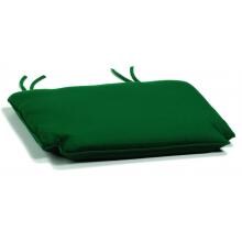 Sunbrella Canvas Canvas Hunter Green Extra Large Outdoor Replacement Notched Seat Cushion W/ Knife Edge By Oxford Garden image