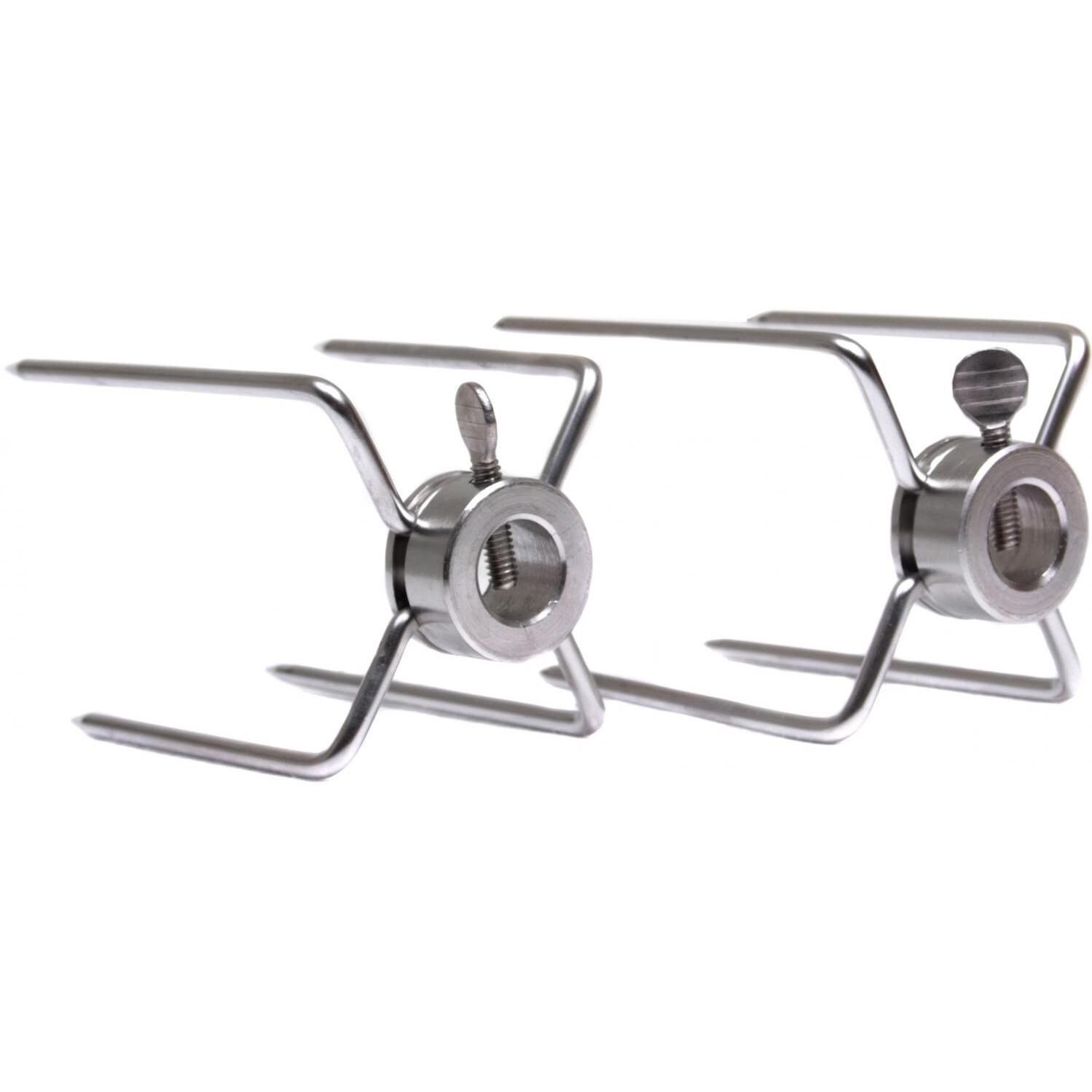 SCG Rotisserie Forks For Fire Magic Grills - Side View thumbnail