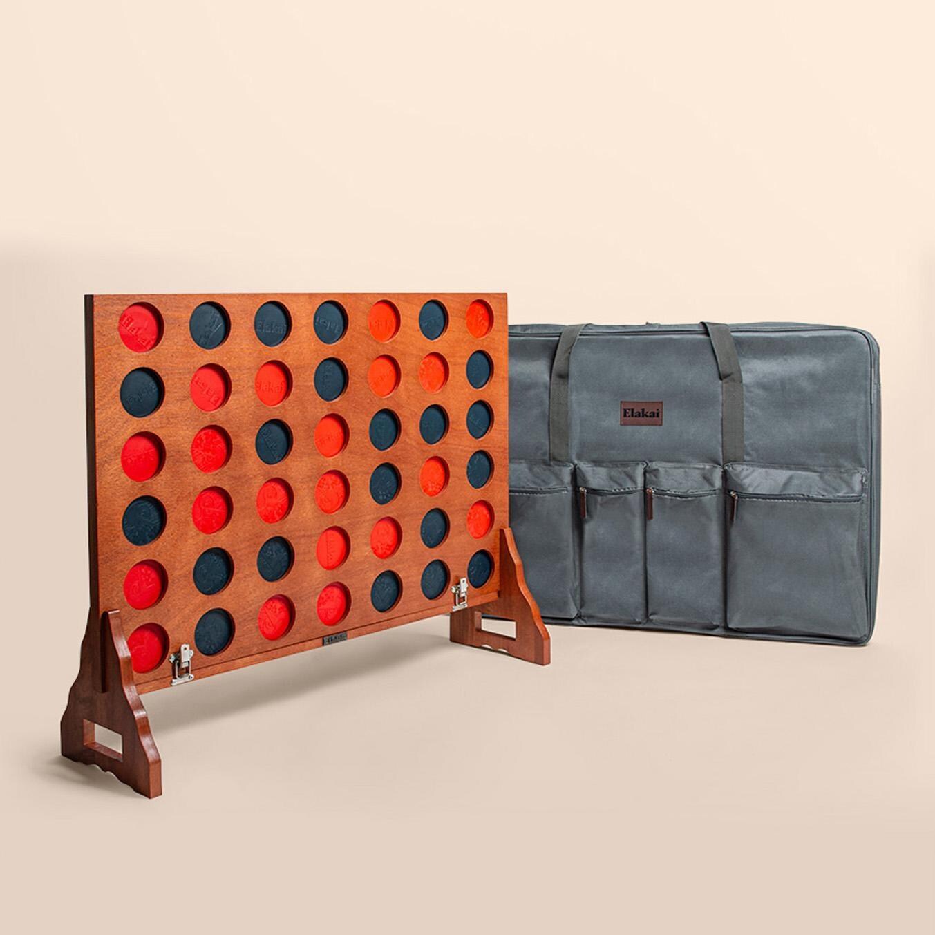 Elakai EGG4-00 Giant 4 in a Row - Game and Carrying Case thumbnail