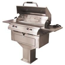 Electri-Chef 4400 Series 32-Inch Pedestal Base Electric Grill W/ Dual Temp. Control - 4400-EC-448-PB-D-32 image