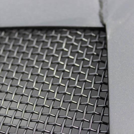 Fire Pit Art Artisan 40-Inch Spark Screen - Steel Screen Detail thumbnail