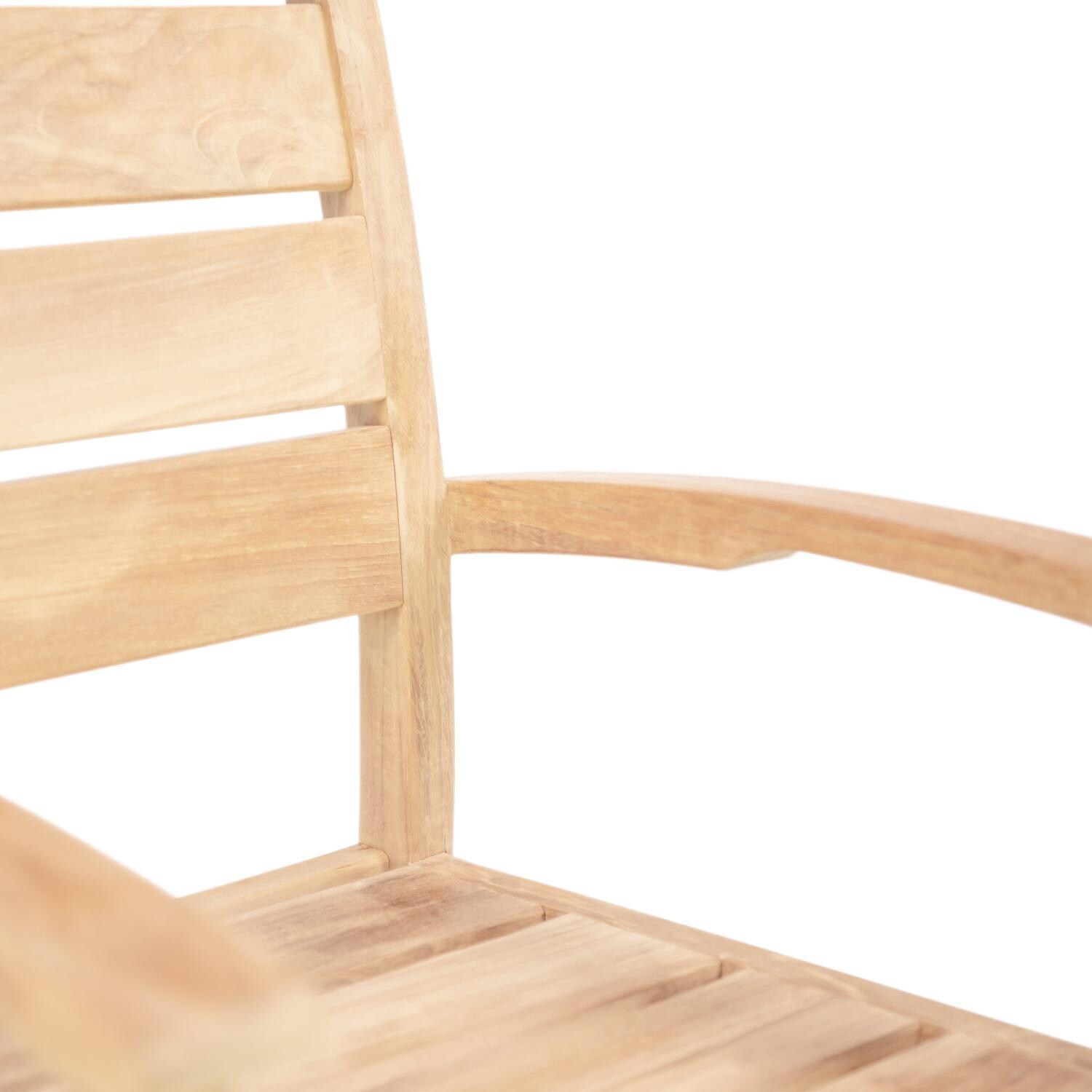 Teak + Table Friday / St Barts 40-Inch 5-Piece - Chair - Detail thumbnail
