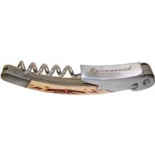 Vinotemp EP-CORK003 Epicureanist Waiters Corkscrew - Bone image