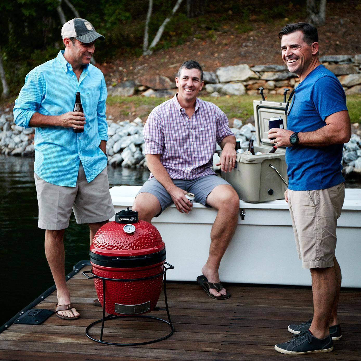 Kamado Joe Joe Jr Ceramic Grill - Take it Anywhere You Go thumbnail