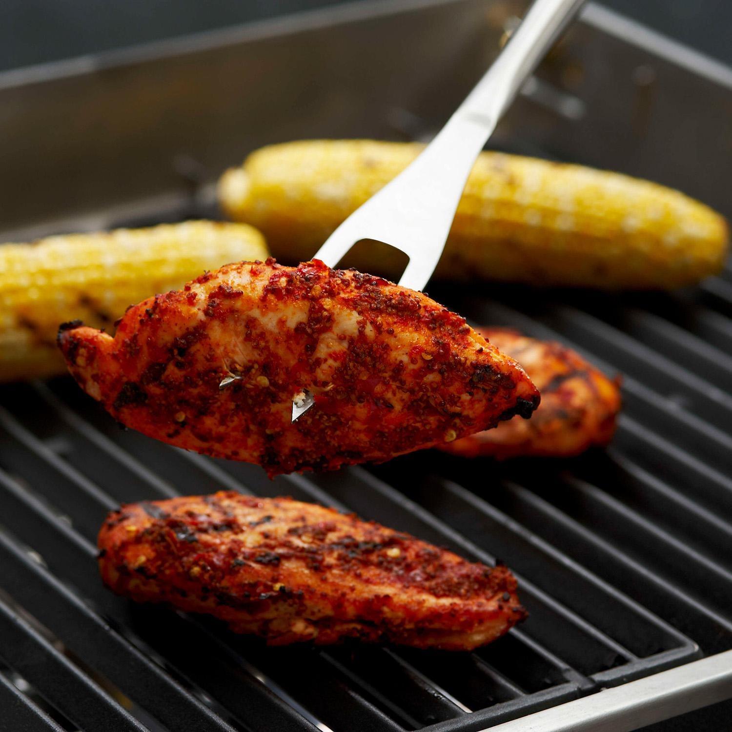 GrillPro Tool Set w/ Case - 16 Pc - 49994 - Fork - Lifestyle thumbnail