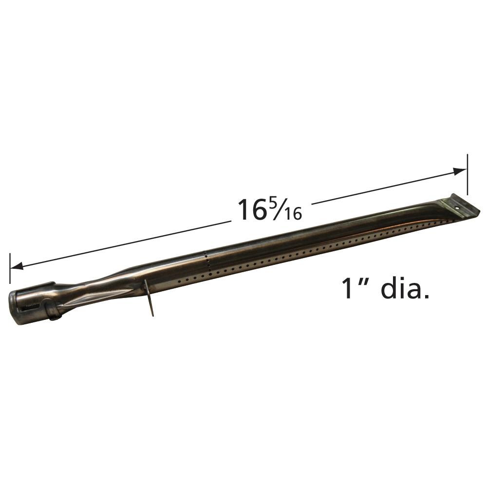 Stainless Steel Straight Pipe Burner - 16741 - Dimensions thumbnail