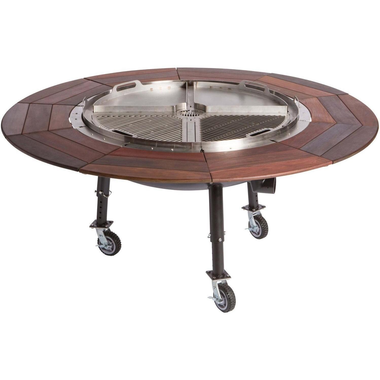 Gather Grills Reunion 46-Inch Wood Fired Grill W/ Standard Package - R4000-Standard-Black