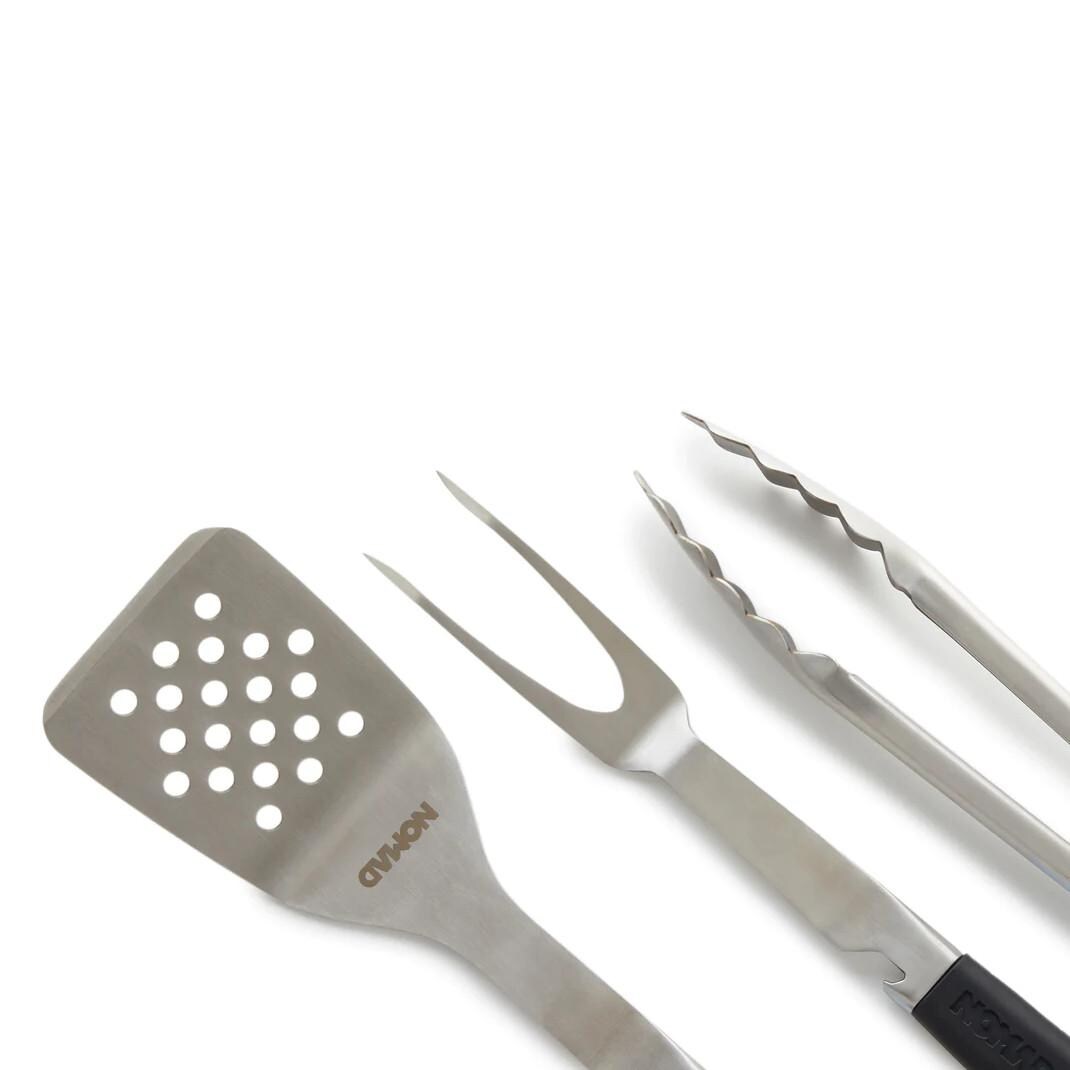 NOMAD Grills NG-BBQTS-BLK BBQ Tool Set - Tool Heads thumbnail