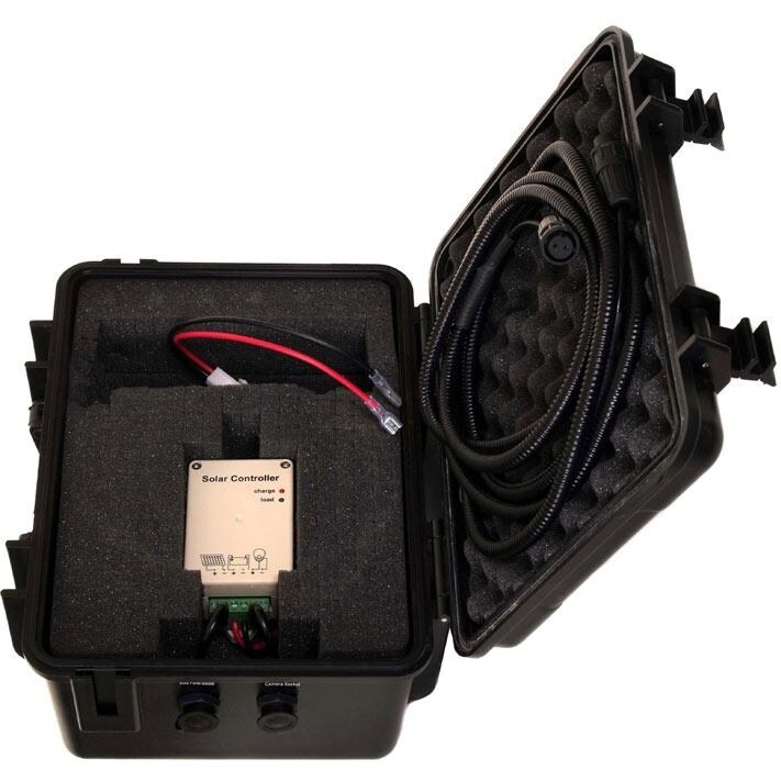 Smart Scouter Solar Panel Battery Case Storage