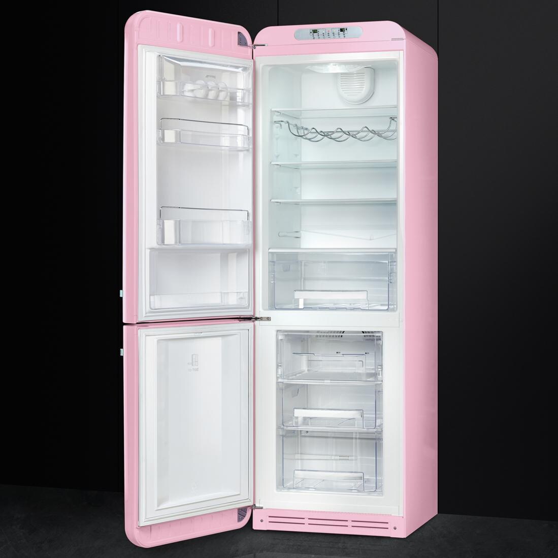 Smeg 50s Retro Style 11.7 Cubic Foot Refrigerator - Angled View thumbnail