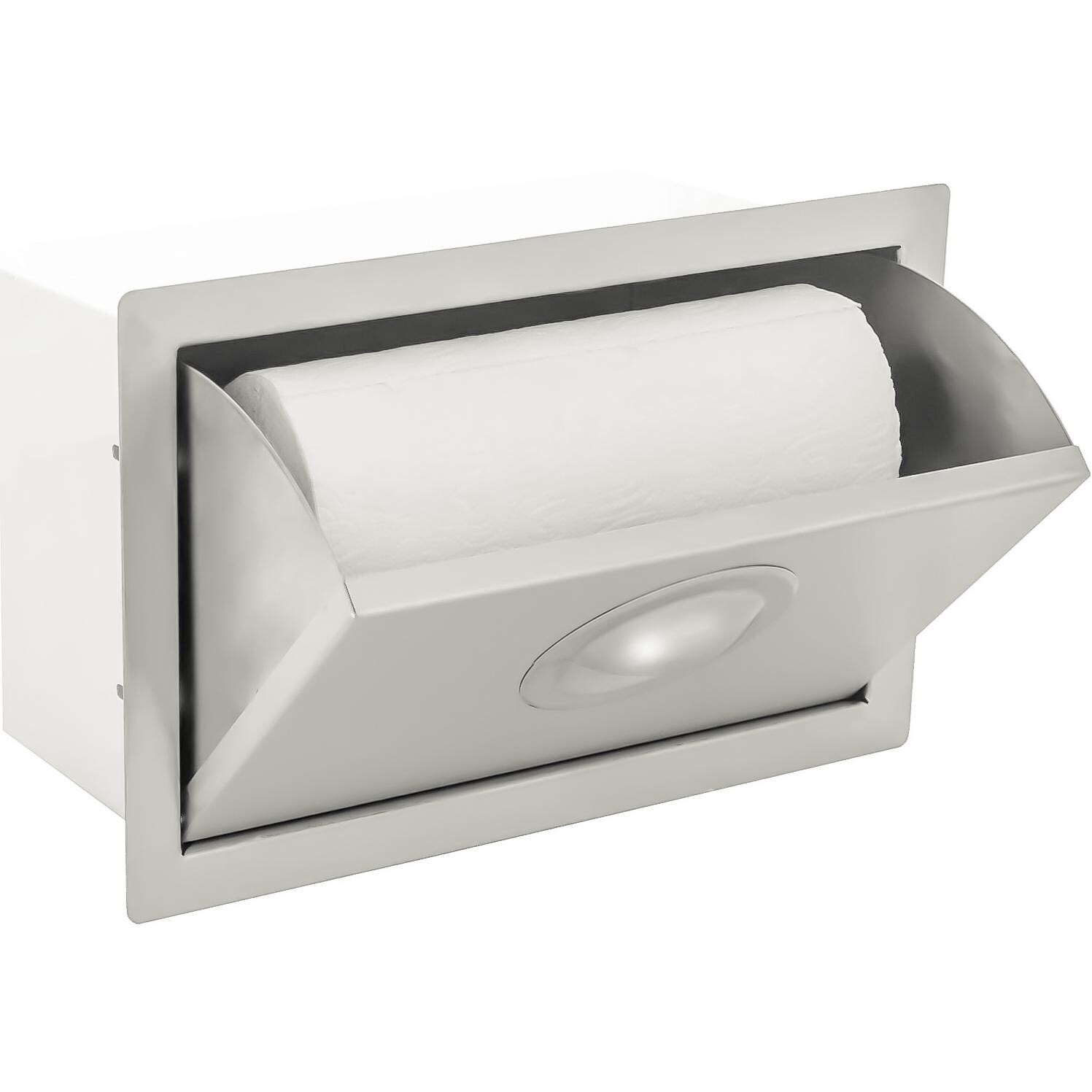 Portofino Series Built-In Paper Towel Dispenser - Angled View thumbnail