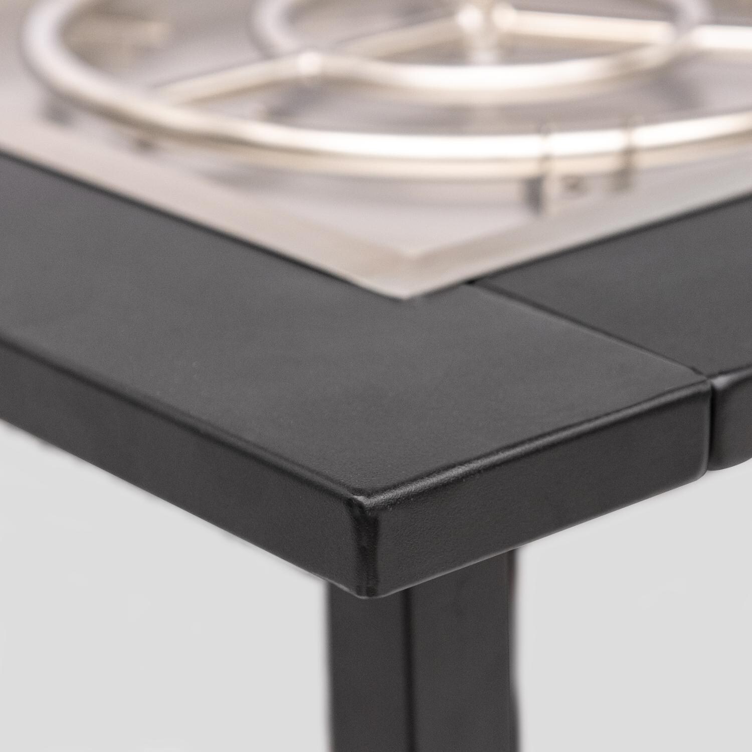 Lakeview Outdoor Designs Challenger 36-Inch Fire Pit Table - Table Top Corner thumbnail