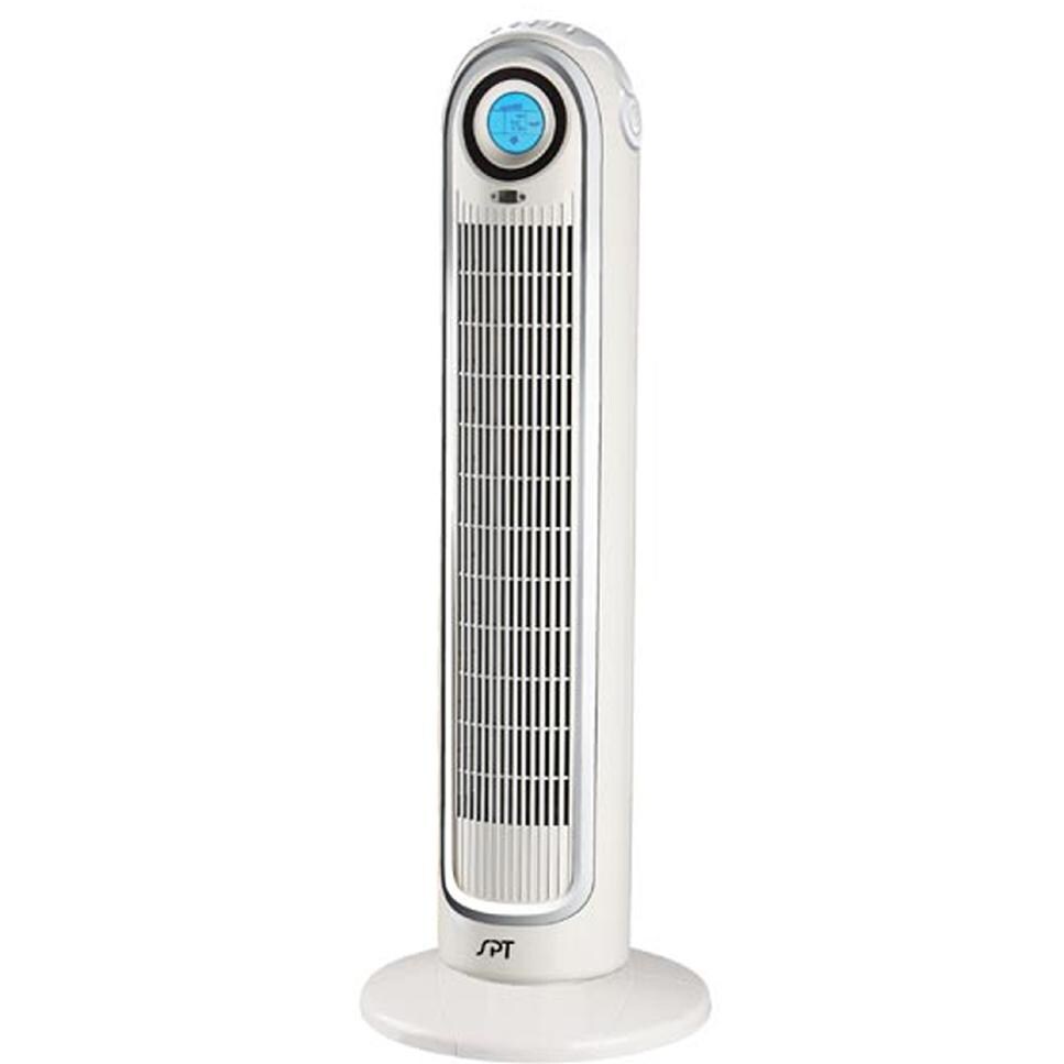 Sunpentown Tower Fan With Ionizer And Backlight LCD Display - SF-1521