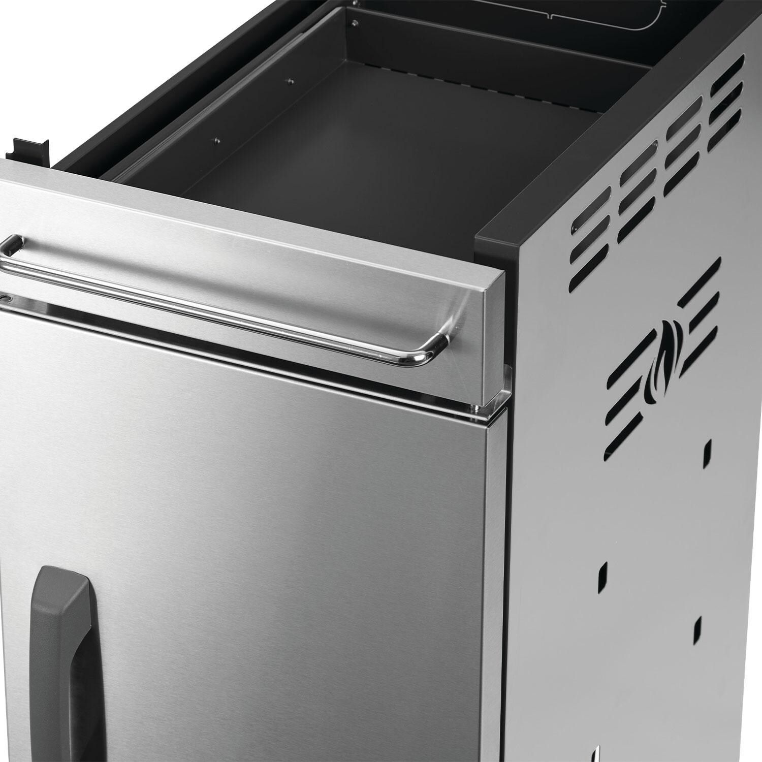 Napoleon 68008 Rogue PRO Under Grill Storage Cabinet Cart - Stainless Steel - Slide-Out Drawer - Detail thumbnail