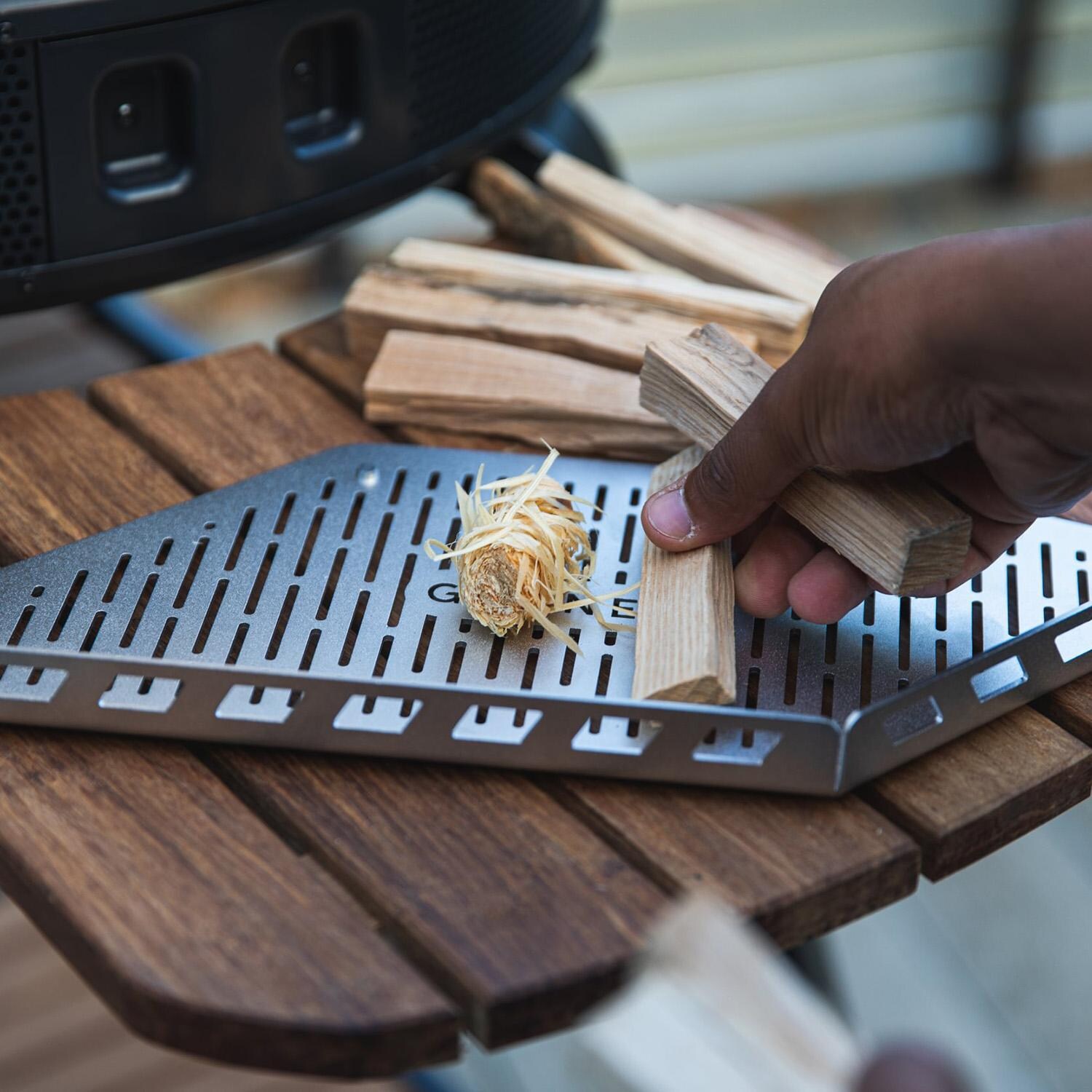 Gozney AD1588 Dome Wood Rack - Lifestyle thumbnail
