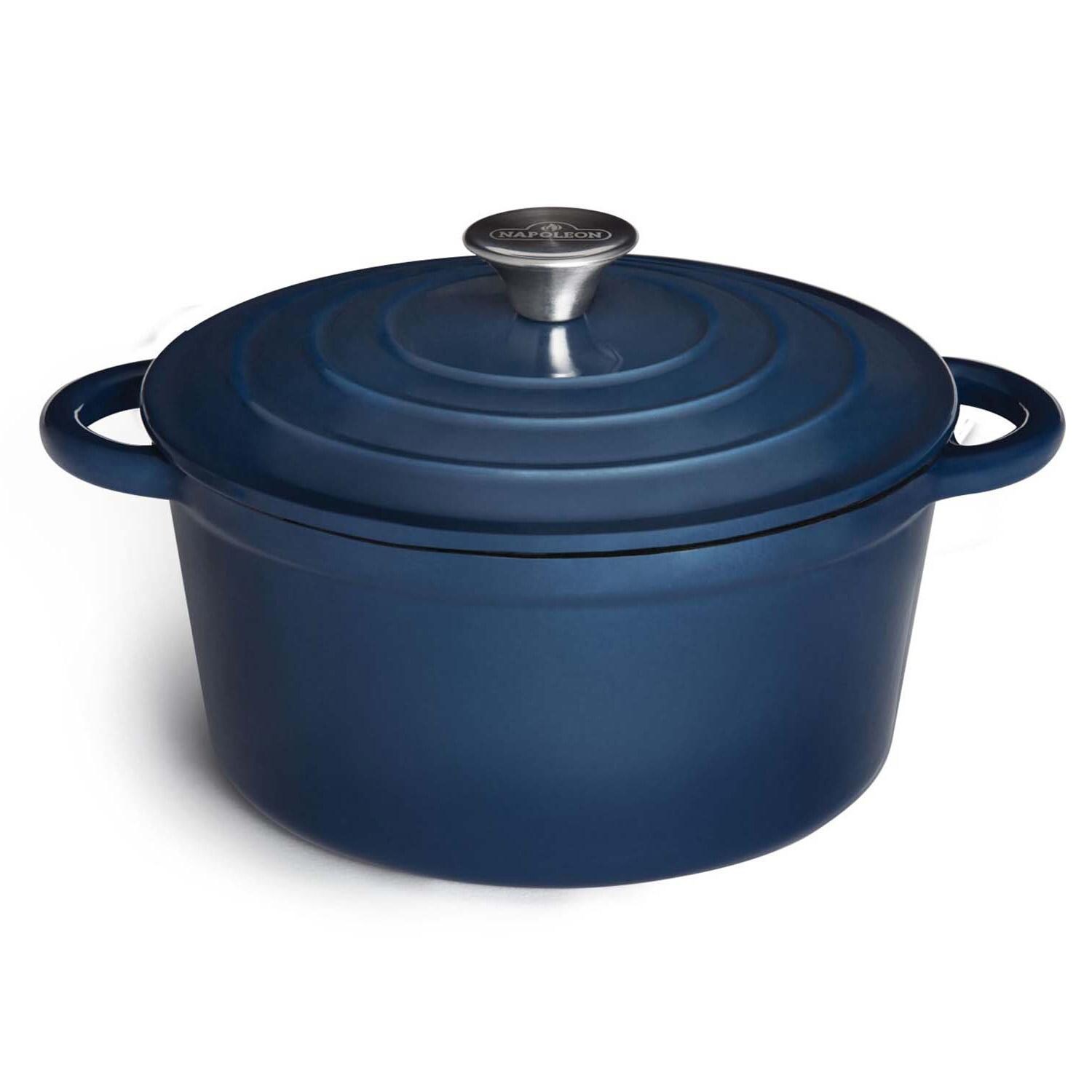 Napoleon Cast Iron Round Casserole Dish - 70152