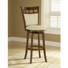 Hillsdale Jefferson 24 Inch Swivel Counter Stool - Brown Cherry - 4975-826 image