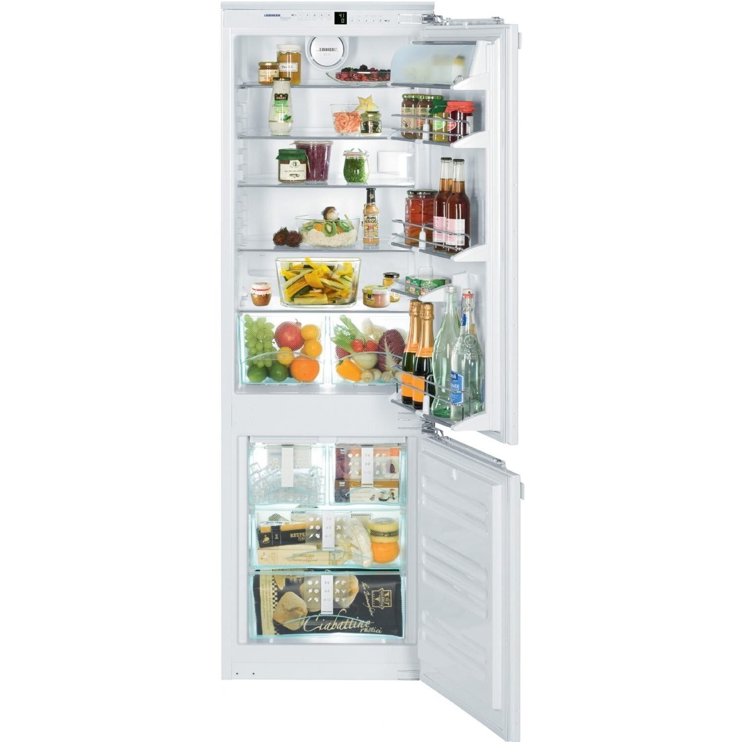 Liebherr 9.3 Cu. Ft. Bottom Freezer Refrigerator With Ice Maker - Custom Panel - HC-1050