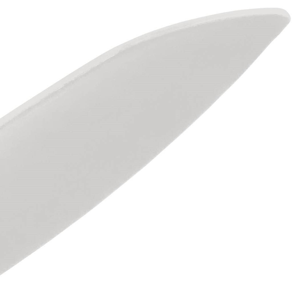 Minka-Aire F465L-WH Concept IV 54-Inch 3-Blade LED Smart Ceiling Fan in White Finish w/ White Blades & Etched Opal Glass - Close Up thumbnail