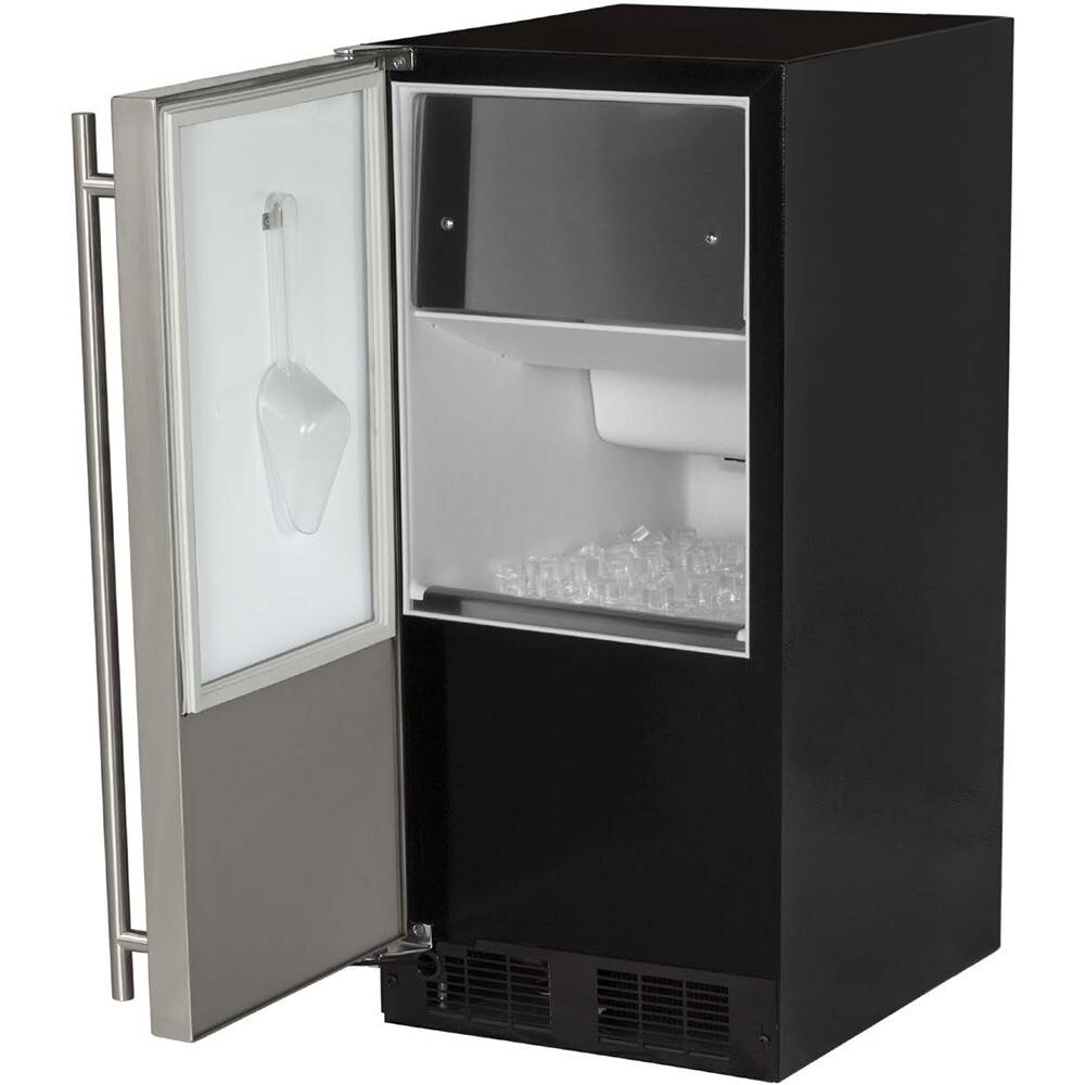 Marvel 15-Inch Clear Cube Ice Maker - Open View thumbnail