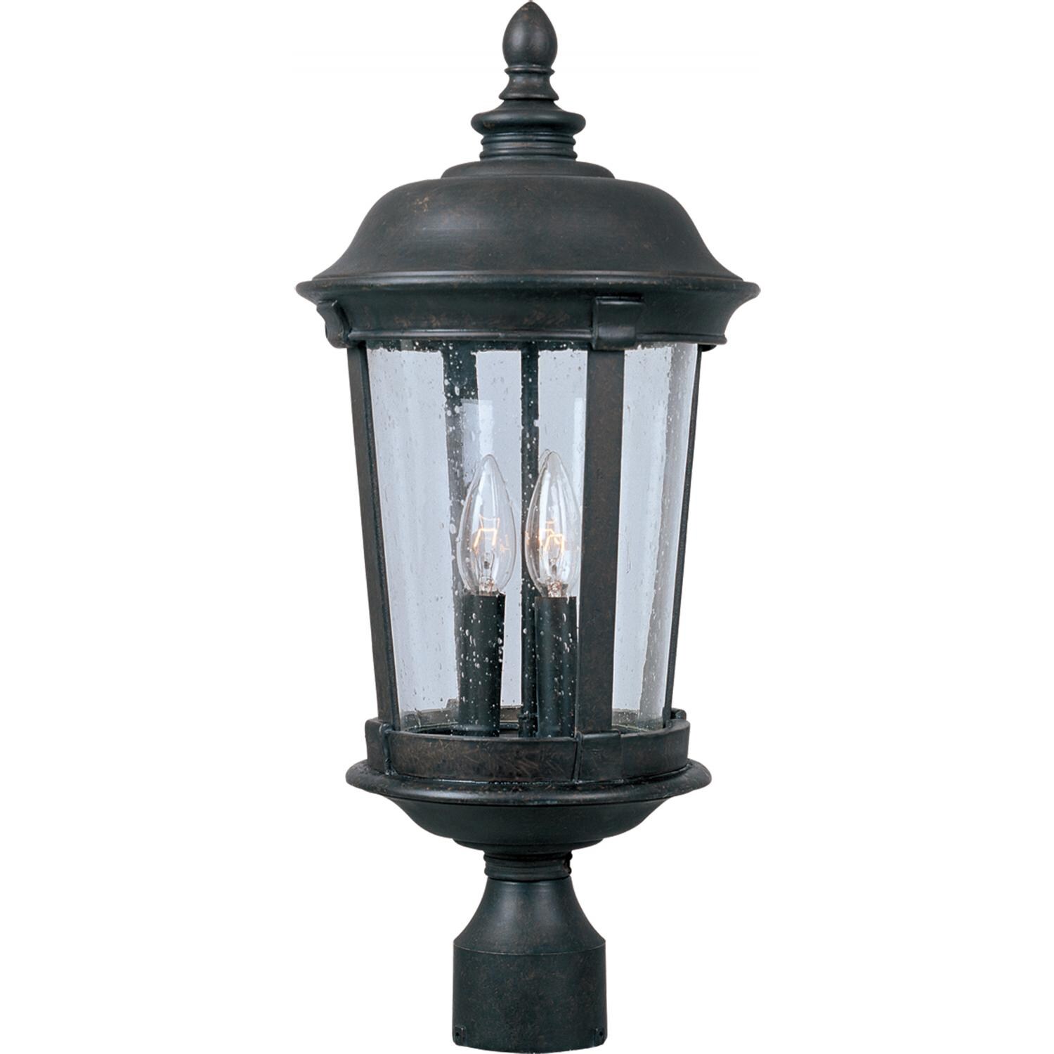 Maxim Dover DC 3021CDBZ 60W 21-Inch Three Light Post Light - Bronze thumbnail