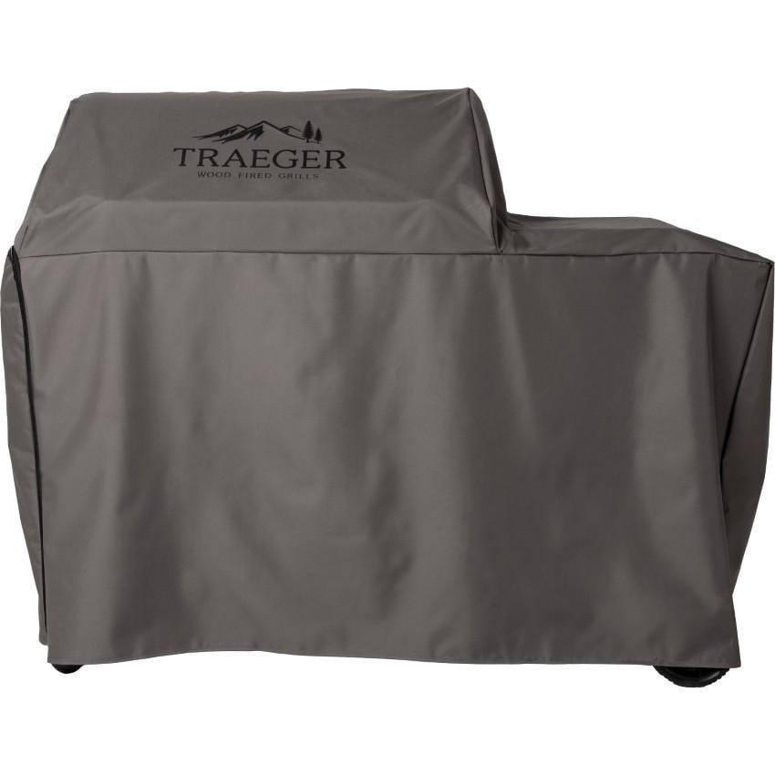 Traeger Woodridge Elite Pellet Grill 5 Pc Bundle - Cover Front - White Background thumbnail