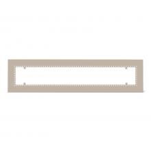 Infratech W30 Flush Mount Frame For 61 1/4-Inch Heaters - Beige - 18 2305BE image