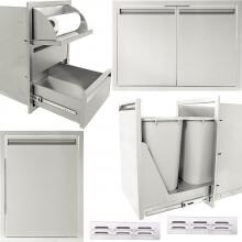 BBQGuys.com Aspen Series 6-Piece Outdoor Kitchen Storage Package image