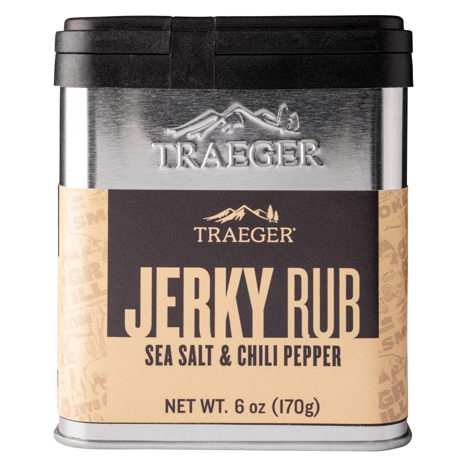 Traeger SPC177 Jerky Rub - Front View -White Background thumbnail