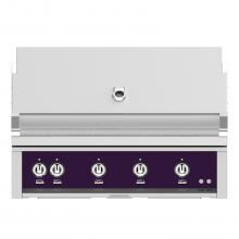 Hestan 42-Inch Built-In Propane Gas Grill W/ All Infrared Burners & Rotisserie - Lush - GSBR42-LP-PP image