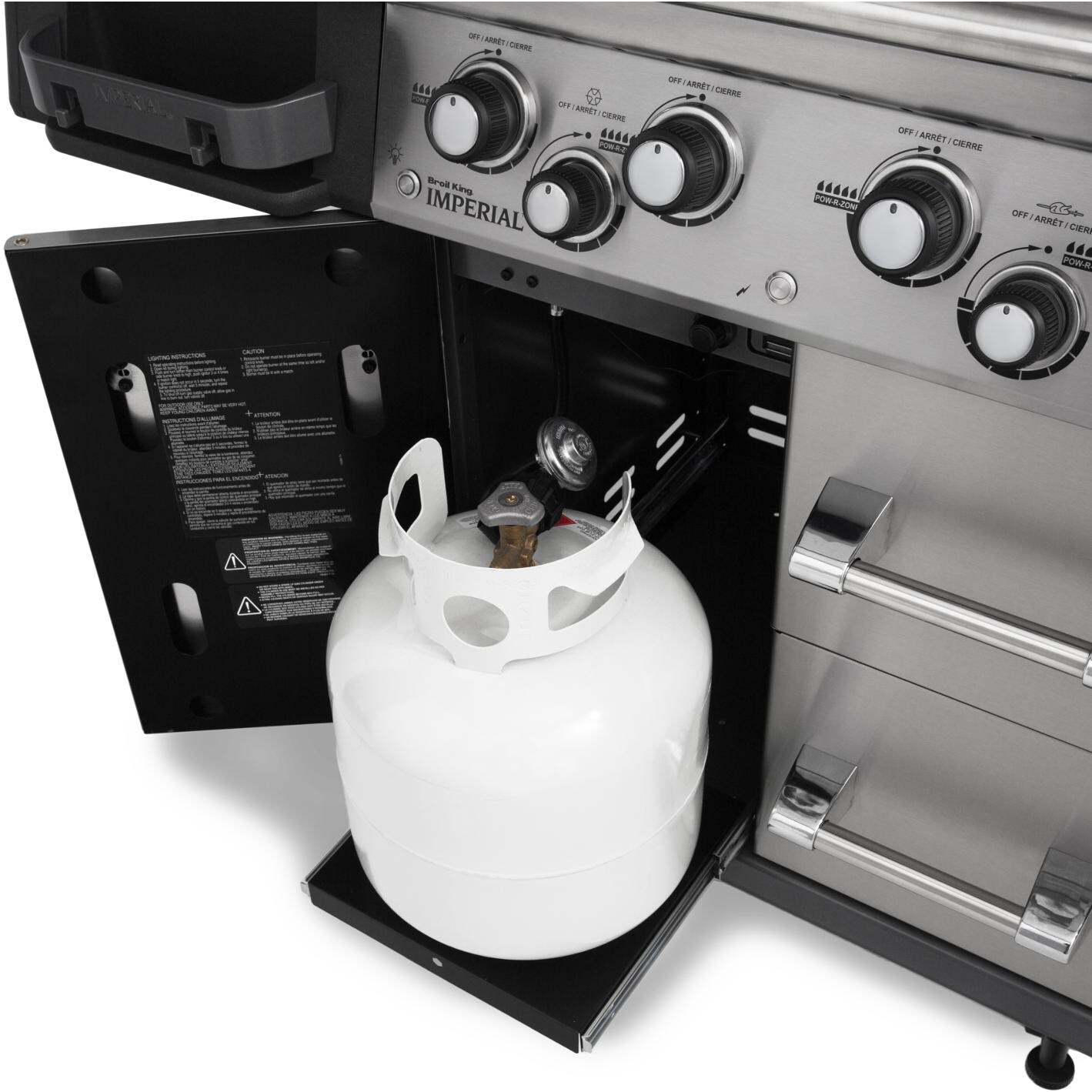 Broil King Imperial XLS 6Burner Freestanding Propane Gas Grill With