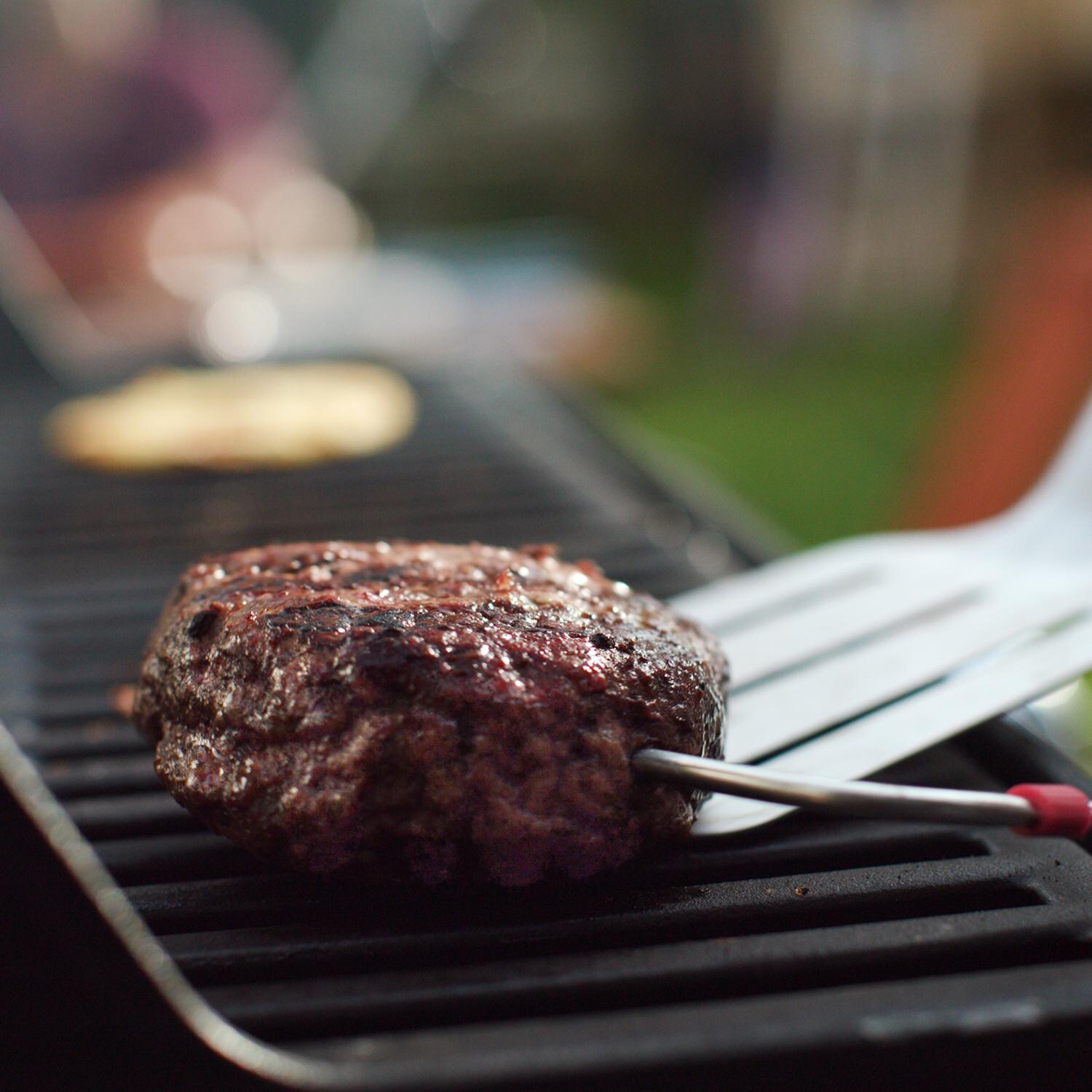 Weber Spirit 47502401 SX-315 Freestanding Natural Gas Smart Grill - Stainless Steel - Grilling Steak With An Included Meat Probe thumbnail