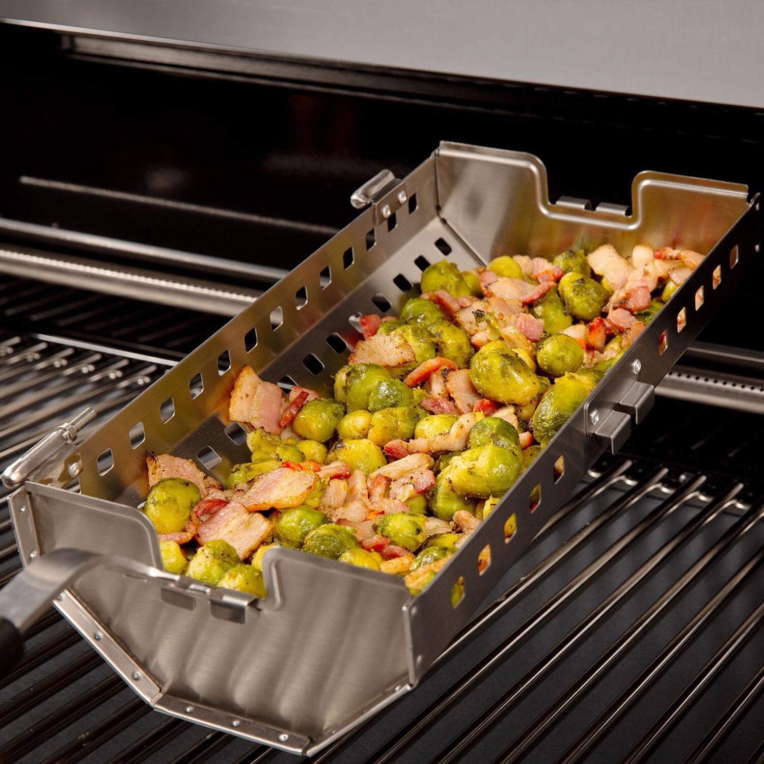 Broil King 64875 Rotisserie Tumble Basket - Food - Lifestyle thumbnail