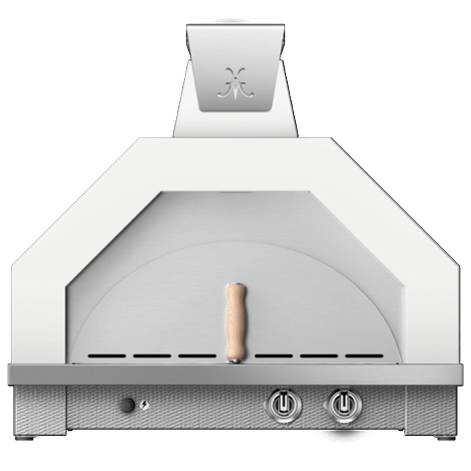 Hestan Campania 33-in Propane Pizza Oven w/ Color Kit in Froth - Display - White Background thumbnail