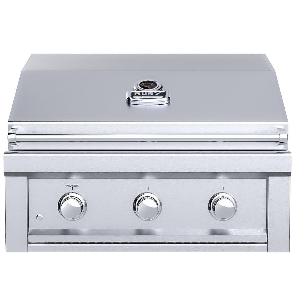 Sunstone Ruby 30-in 3-Burner Built-In Propane Grill - Ruby3B-LP