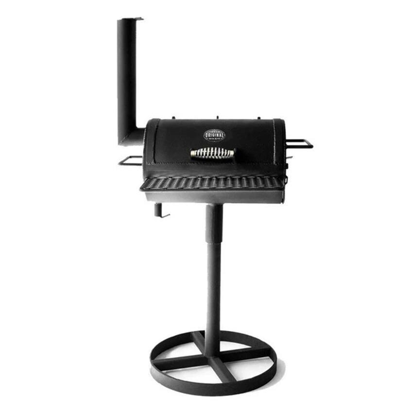 Texas Original Pits Ranger 16x26 Camper Grill W/ Hitch Attachment - PG-1626-SL