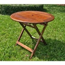 International Caravan Winston Wood Folding Patio Bistro Table image