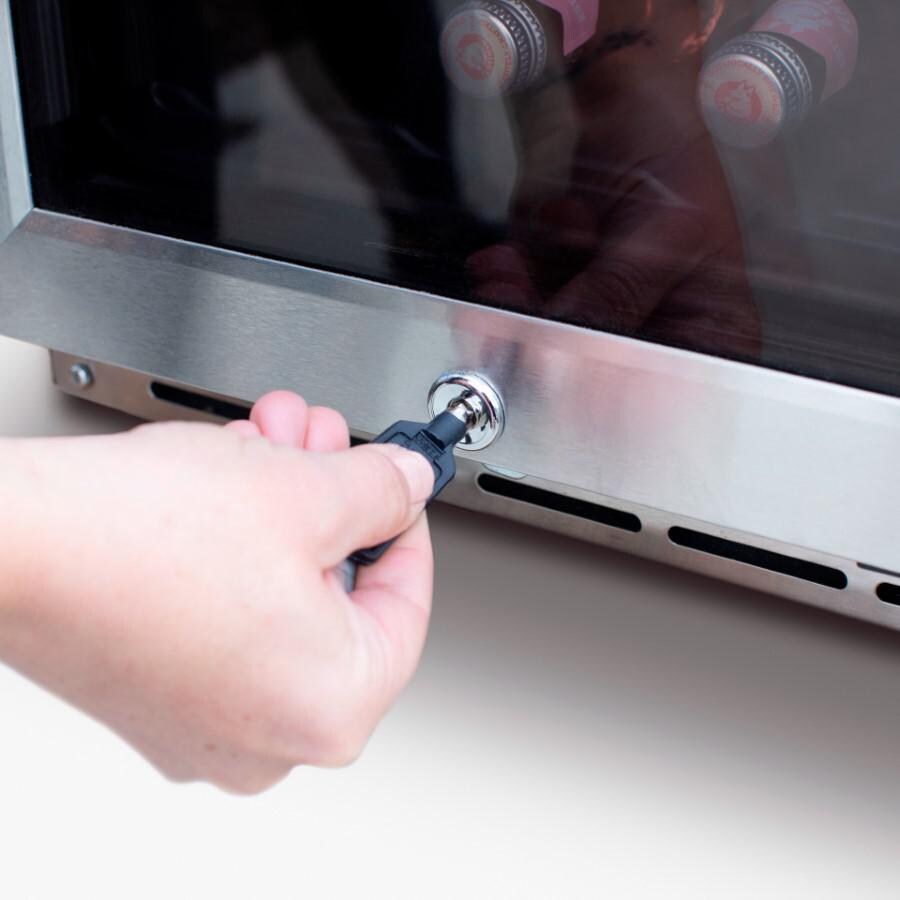 American Made Grills AMG-RFR-15G 15-Inch Outdoor Rated Fridge w/Glass Door - Lock with Key thumbnail