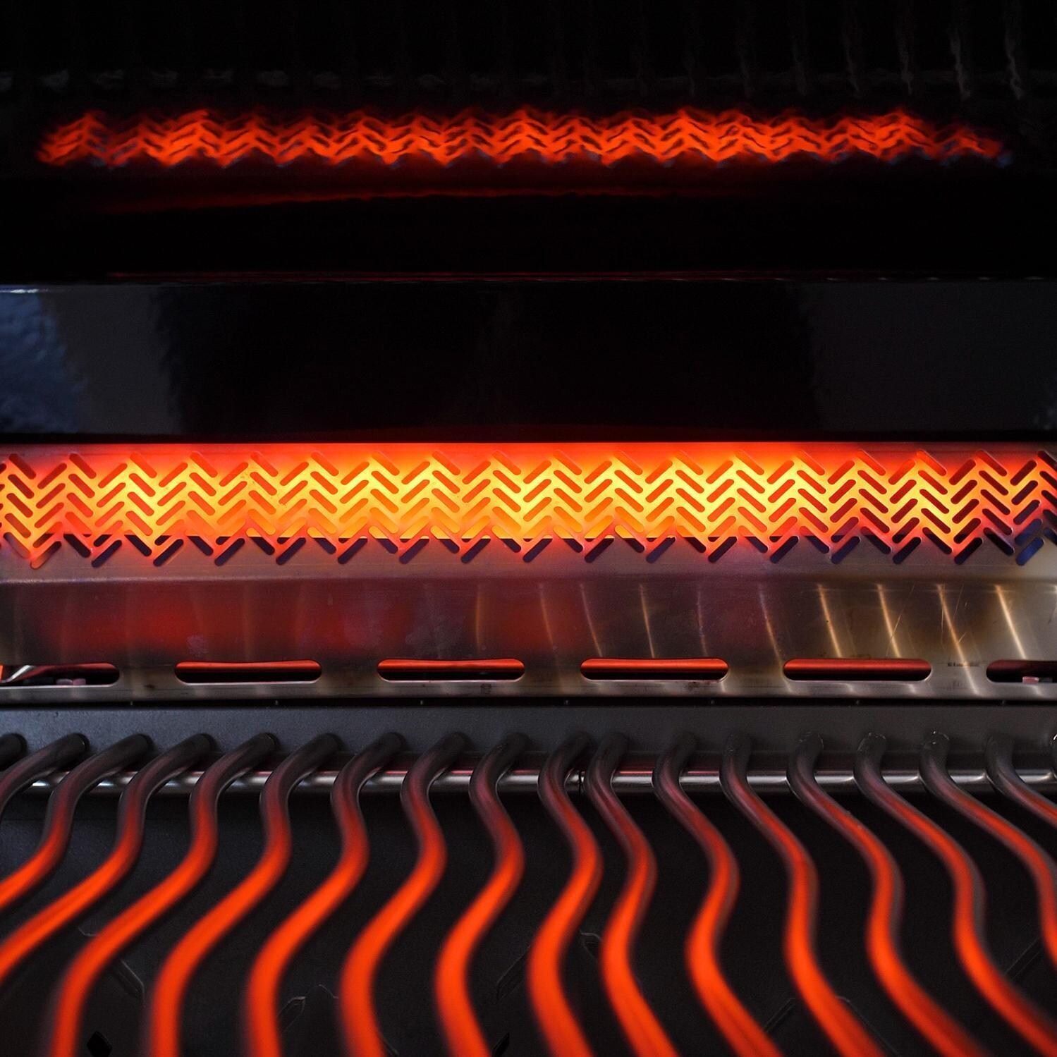 Napoleon BIPRO825RBINSS-3 Prestige PRO 825 Built-in Natural Gas Grill with Infrared Rear Burner and Infrared Sear Burners (2019) - Rear Infrared Rotisserie Burner thumbnail