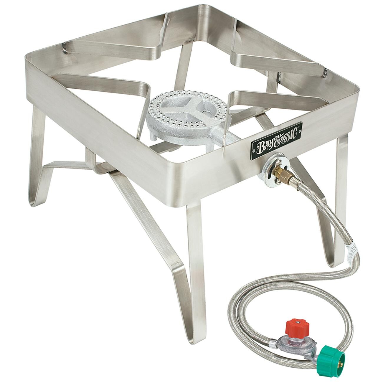 Bayou Classic 1114 Stainless Steel Outdoor Patio Propane Stove With High Pressure Gas Burner thumbnail