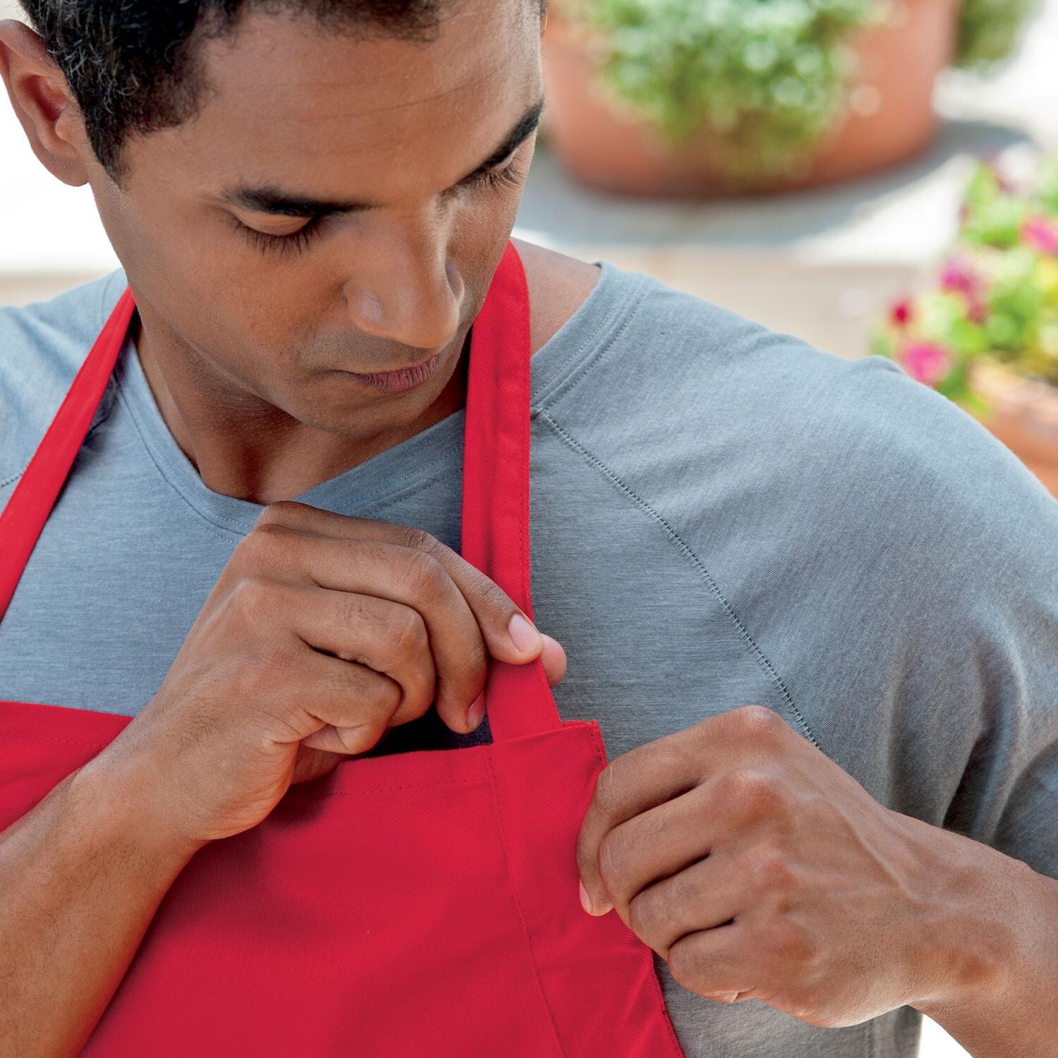 Weber 6534 Red Cooking Apron - Strap - Detail thumbnail