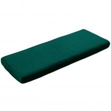 Sunbrella Canvas Forest Green Medium Outdoor Replacement Bench Cushion W/ Piping By BBQGuys