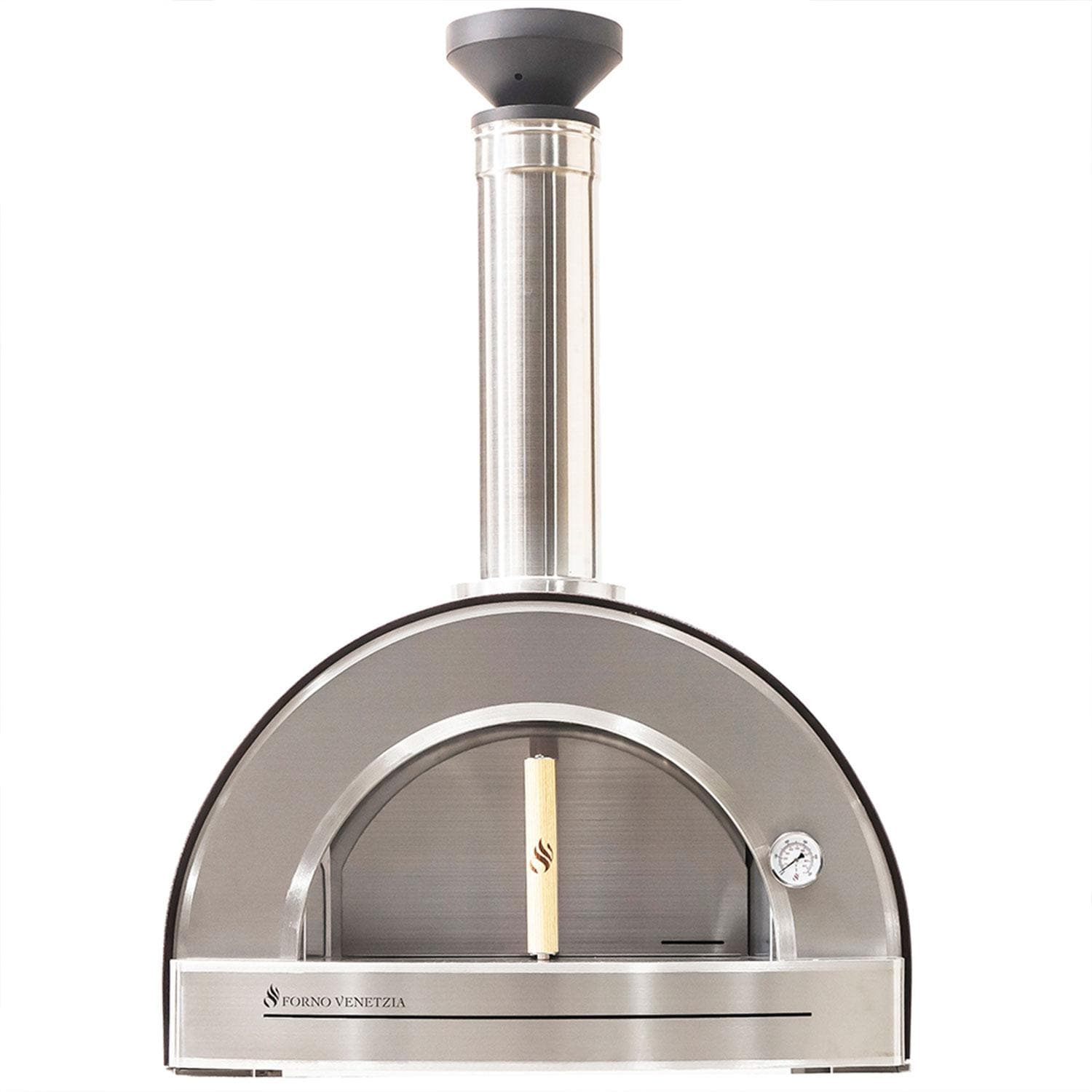 Forno Venetzia FVP220C Pronto 220 Countertop Outdoor Wood-Fired Pizza Oven - Copper - Front - White Background thumbnail
