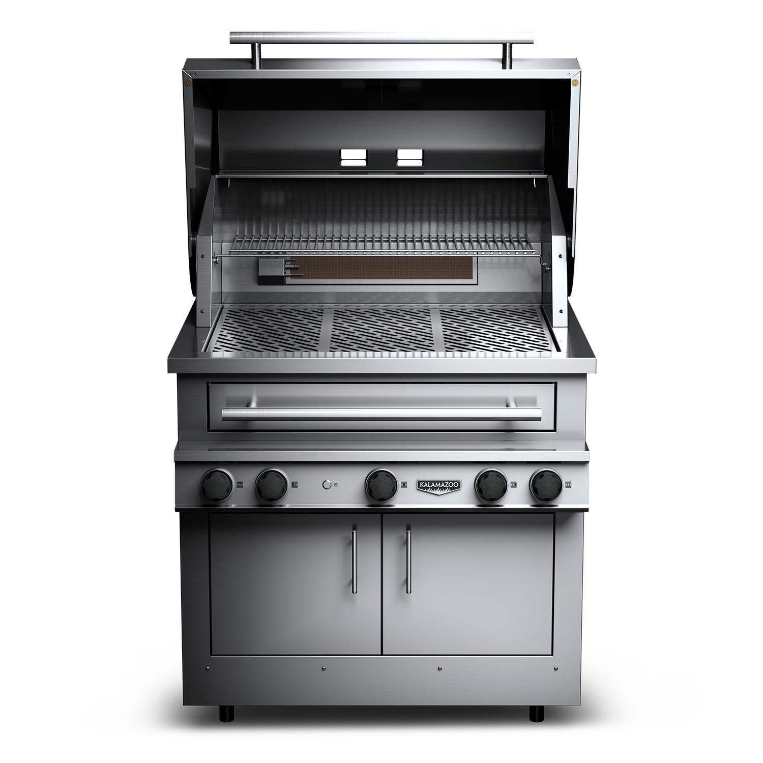 Kalamazoo K750HB Built-In Hybrid Fire Grill - Natural Gas - Marine