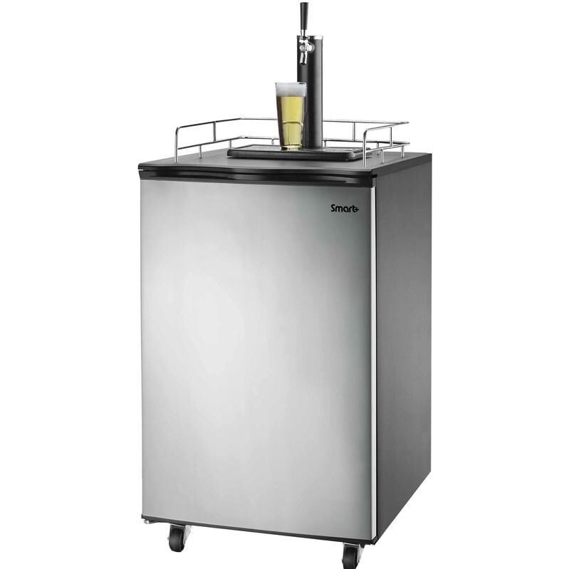Smart+ 6.0 Cu. Ft. Freestanding Kegerator / Beer-Meister - Stainless Steel Door / Black Cabinet - SPP155BDSS