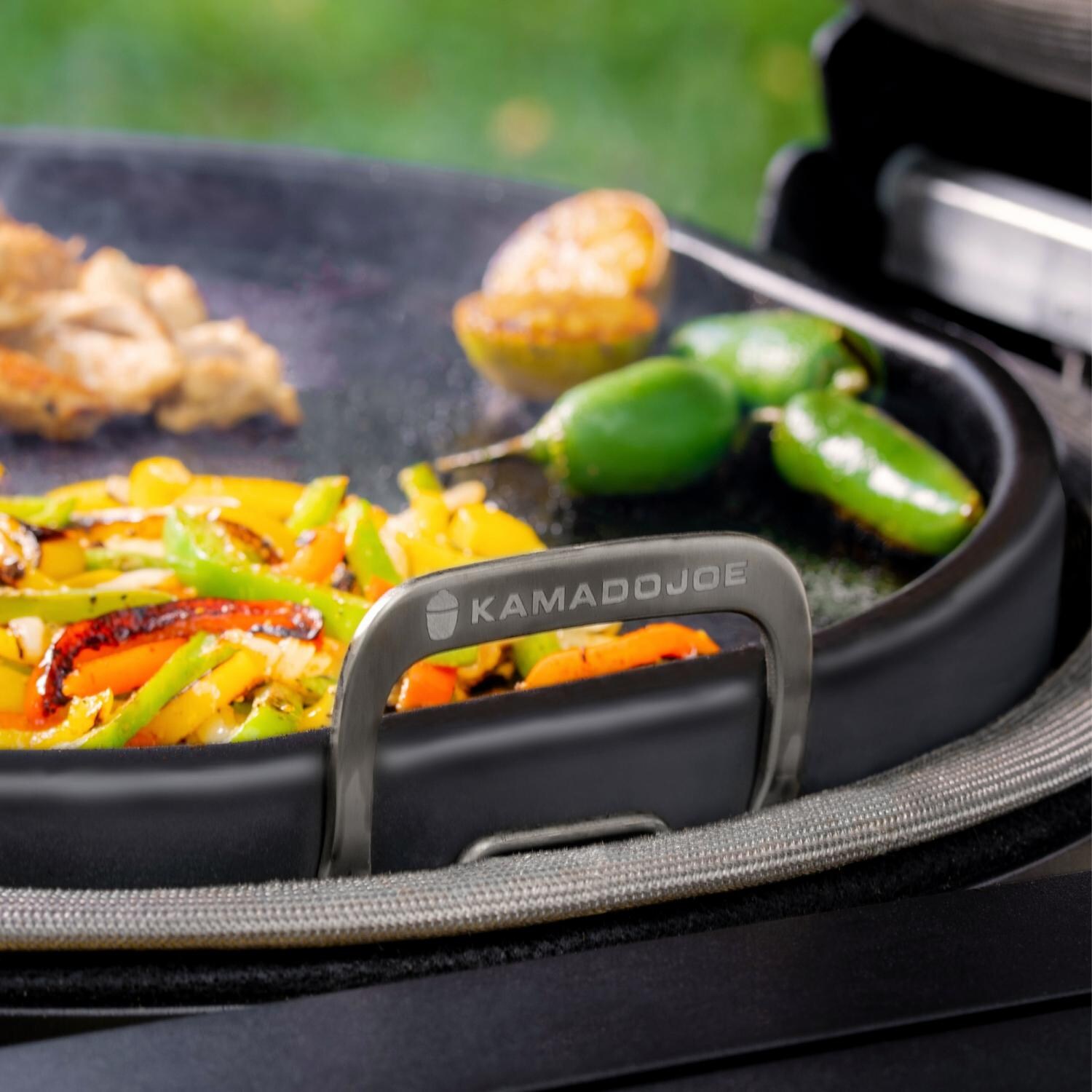 Kamado Joe KJ15094522 Karbon Steel Classic Griddle - Black - Sizzling Griddle thumbnail