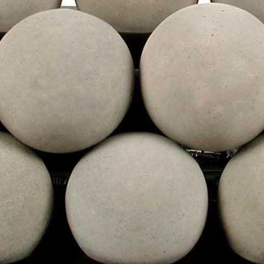 Rasmussen 20-Inch Natural ALTERNA FireBall Set With Vent Free Propane Black Chassis Burner  - Close-up Of FireBalls thumbnail